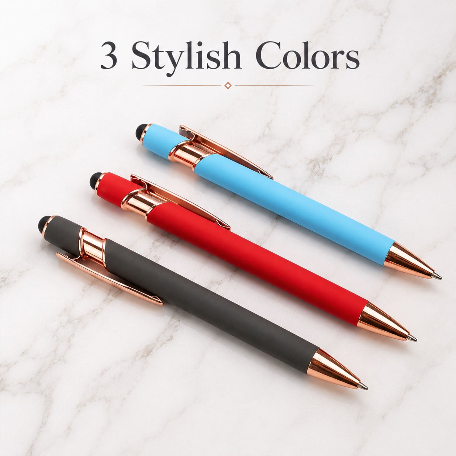 Mix Color Writing Ball Pen Smooth Ballpoint Pen For School Office Home (1 Pc)