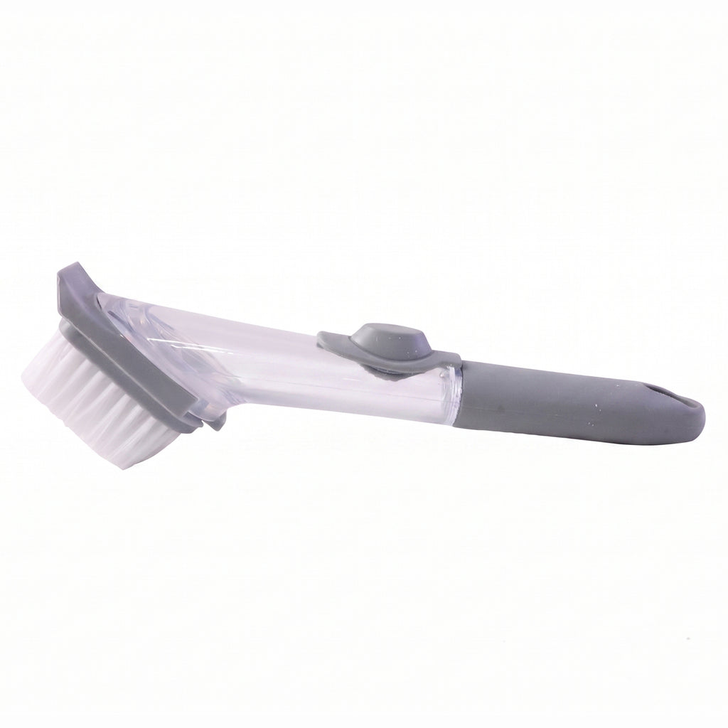 Soap Dispensing Dish Scrub Brush Refillable Kitchen Cleaning Brush (1 Pc)