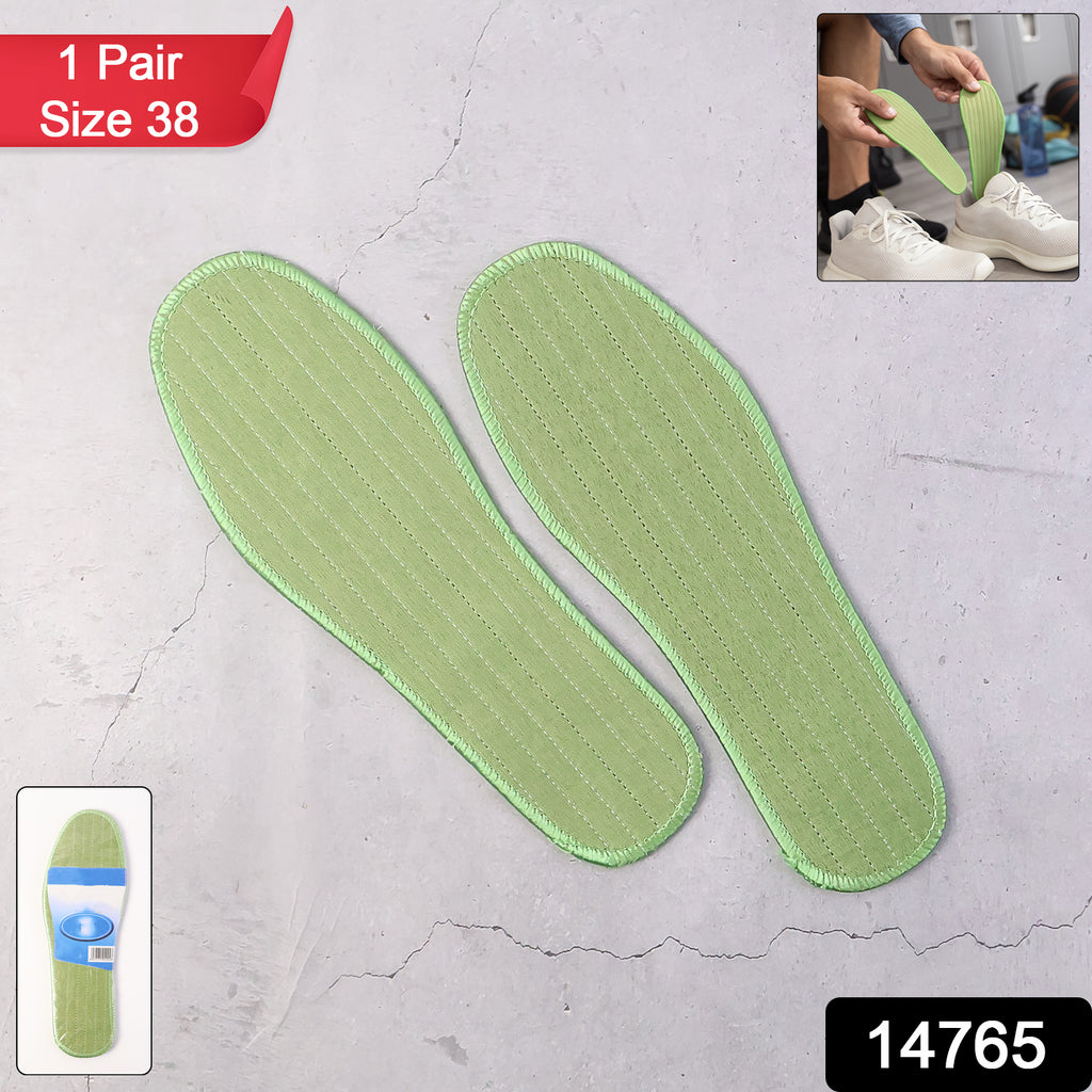 Premium Comfort Shoe Insoles For Daily Foot Support Size 38 (1 Pair  Mix Design)