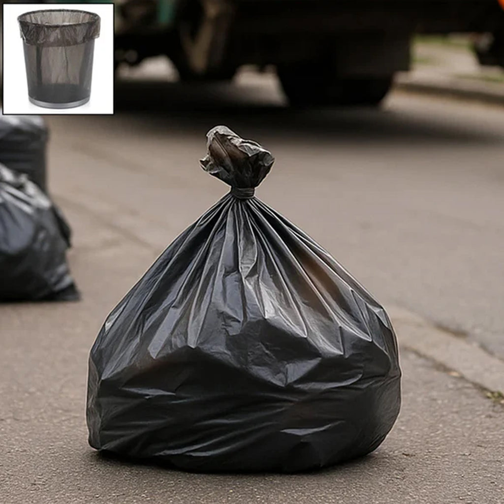 Heavy Duty Garbage Bags Roll (50 Bags 50x60 Cm)