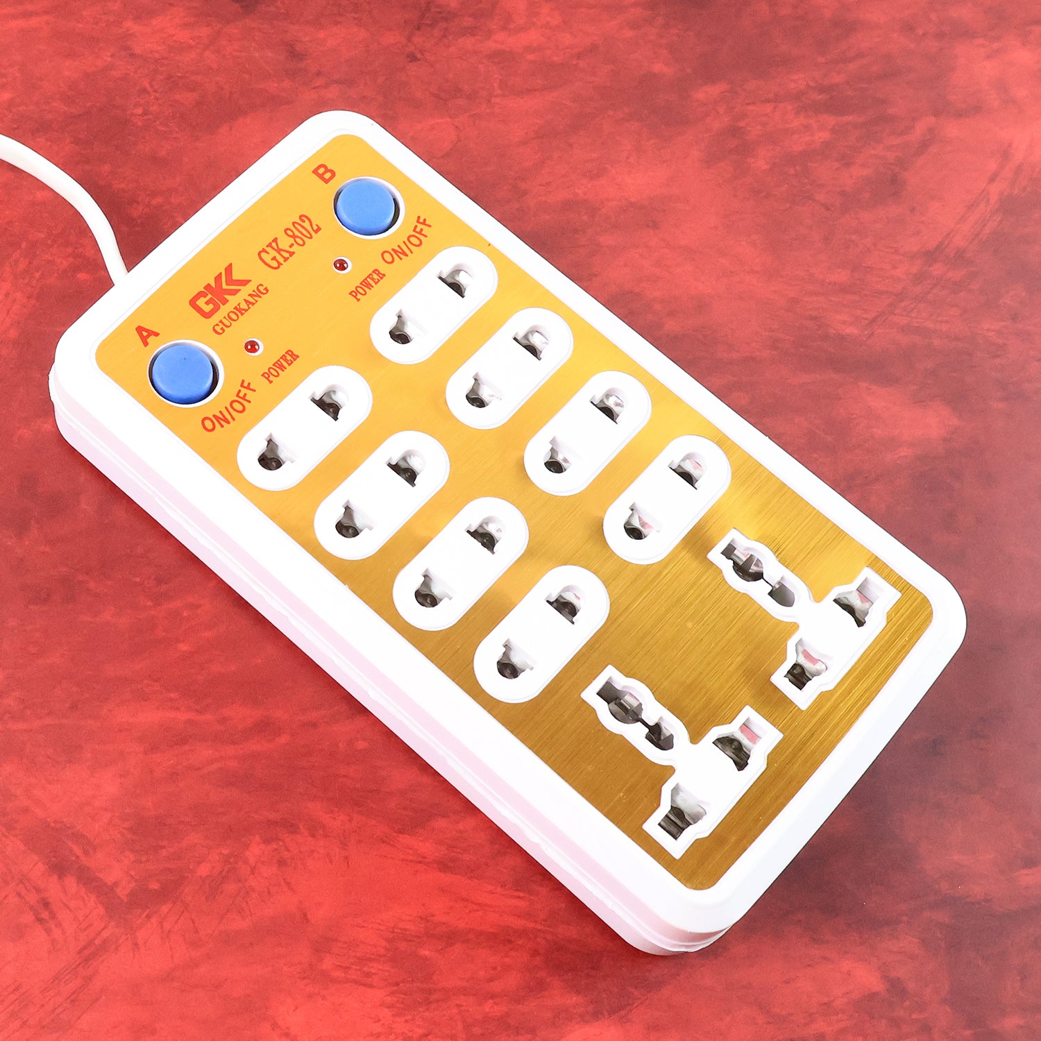 7422 Extension Board 220v 10 Way Extension Board