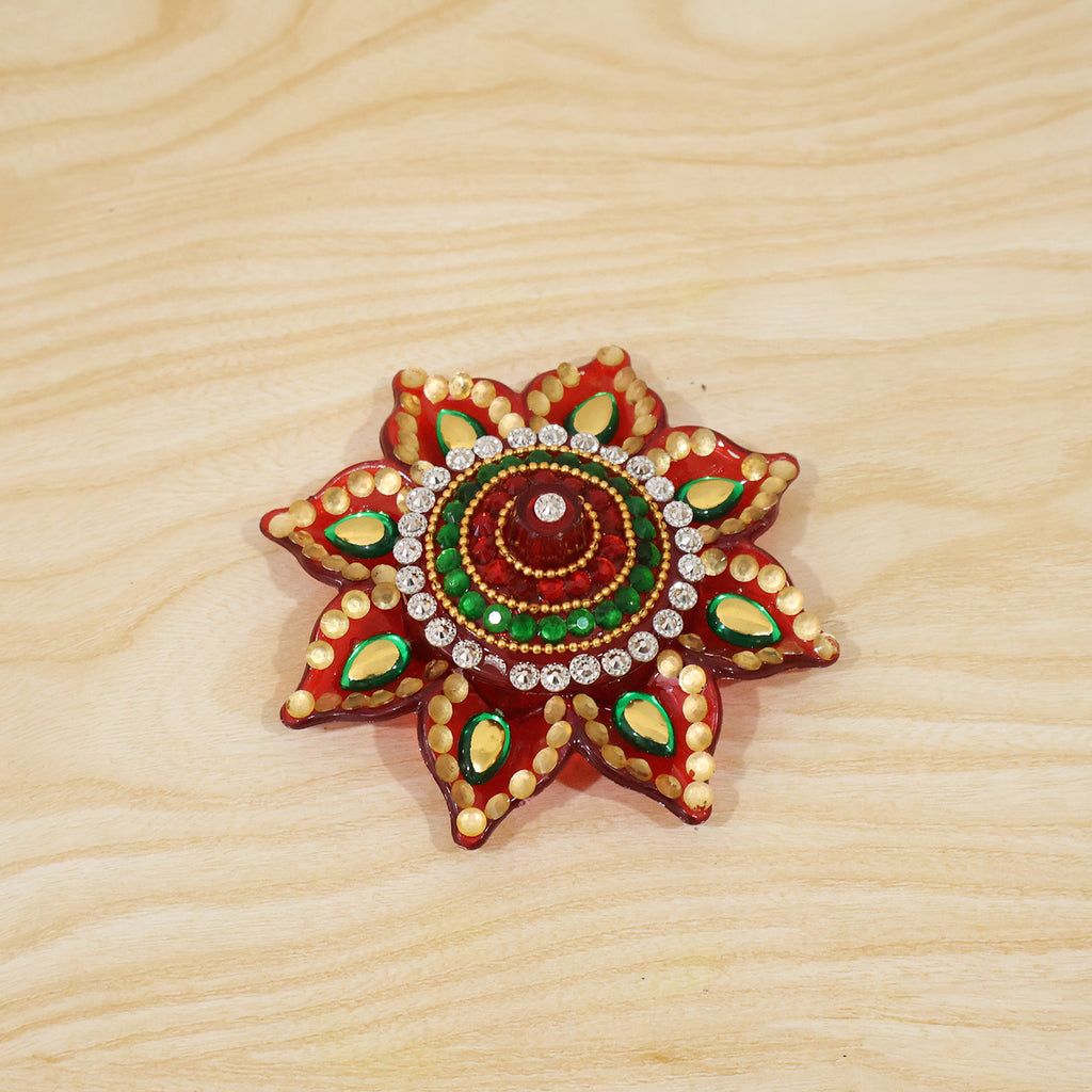 Handwork Decorative Kumkum Dani (1 Pc)