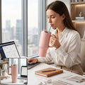 Konvex Hydra insulated travel tumbler 1200 ml in pink