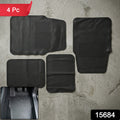 Heavy Duty Anti-slip Rubber Car Foot Mat Set (4 Pc)