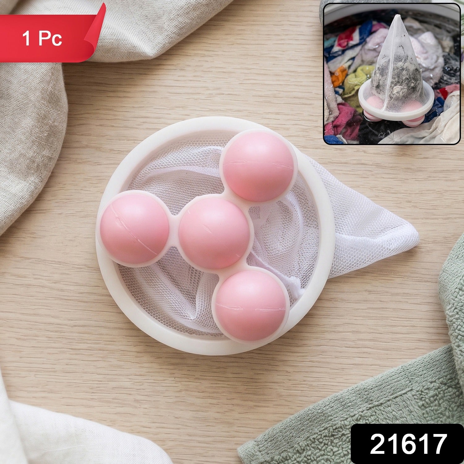 Washing Machine Floating Hair Lint Catcher  Reusable Mesh Filter Balls For Clean Laundry