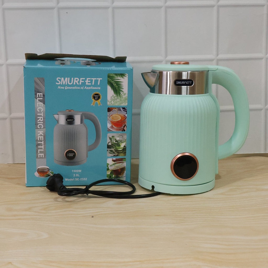Electric Kettle 2 Litre 1500w For Tea Coffee Milk And Hot Water (1 Pc)