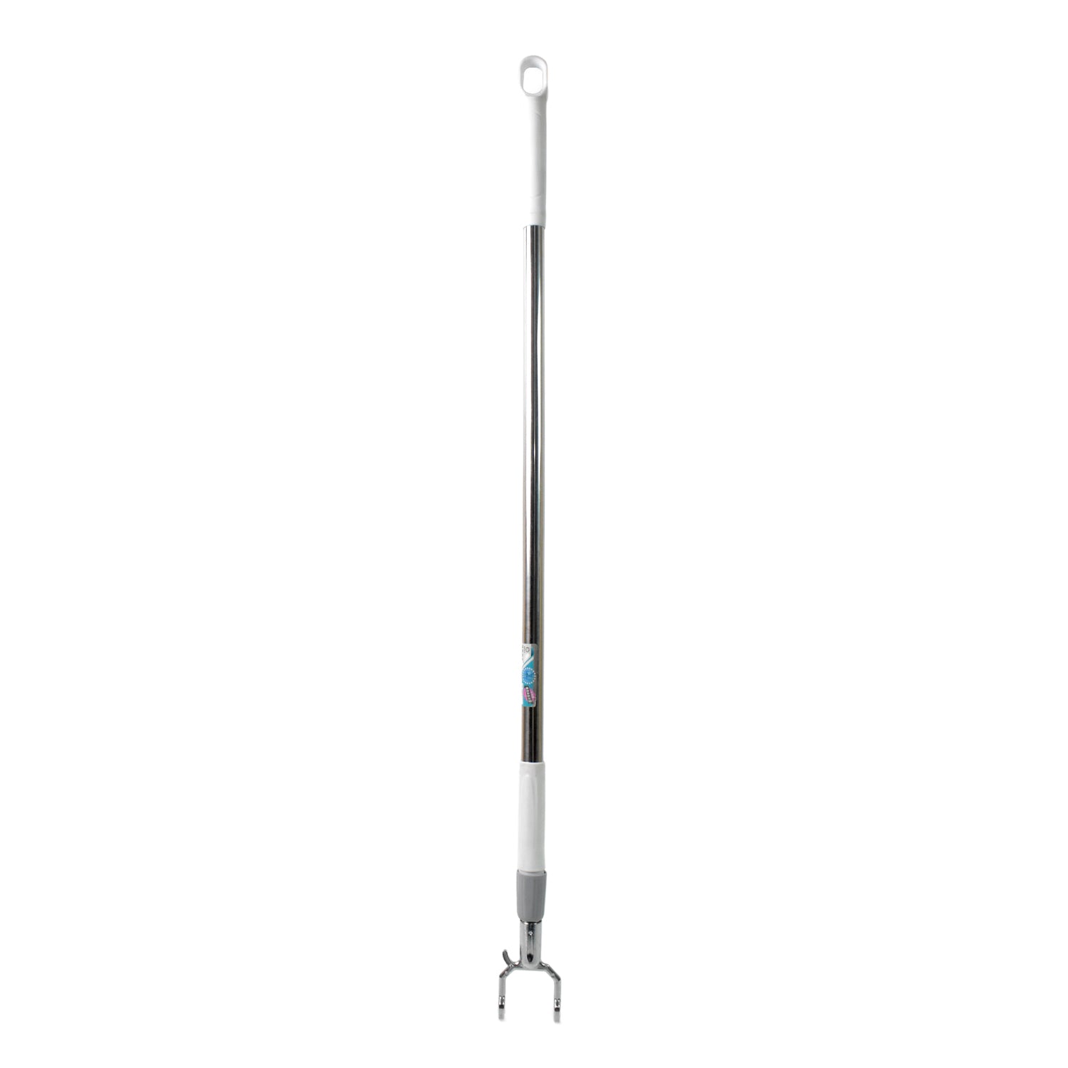 Stainless Steel Telescopic Pole Clothes Hooks Hanger (1 Pc  155 Cm)