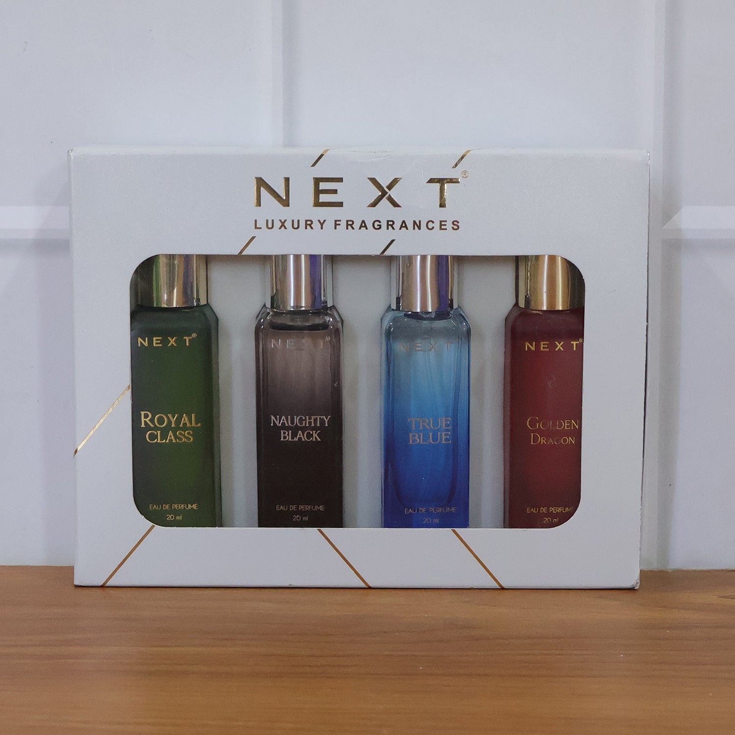 Next Luxury Fragrances Mini Eau De Parfum Gift Set (4 Pc 20 Ml Each)