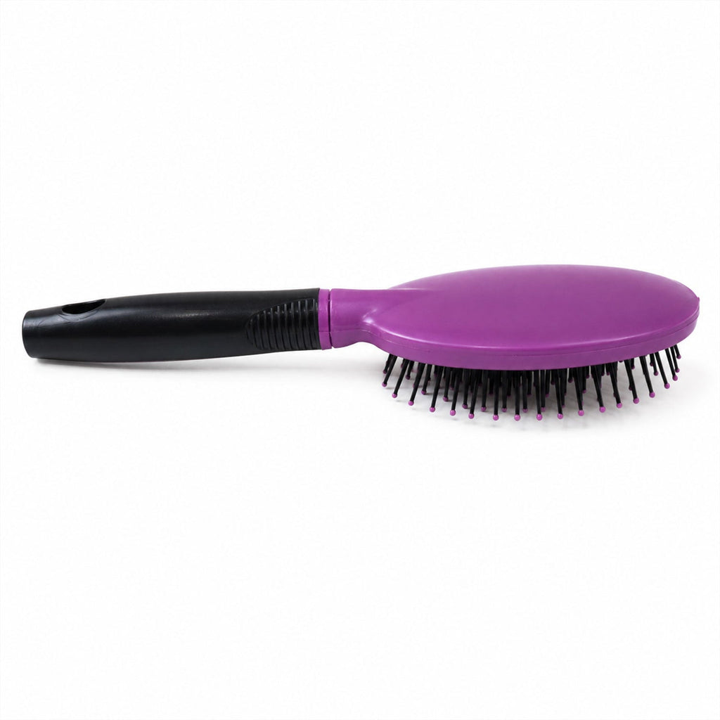 Cushioned Paddle Hair Brush With Ball Tip Bristles For Men And Women (1 Pc)