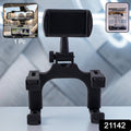 360 Degree Car Rear View Mirror Mobile Phone Holder Adjustable Mount (1 Pc)