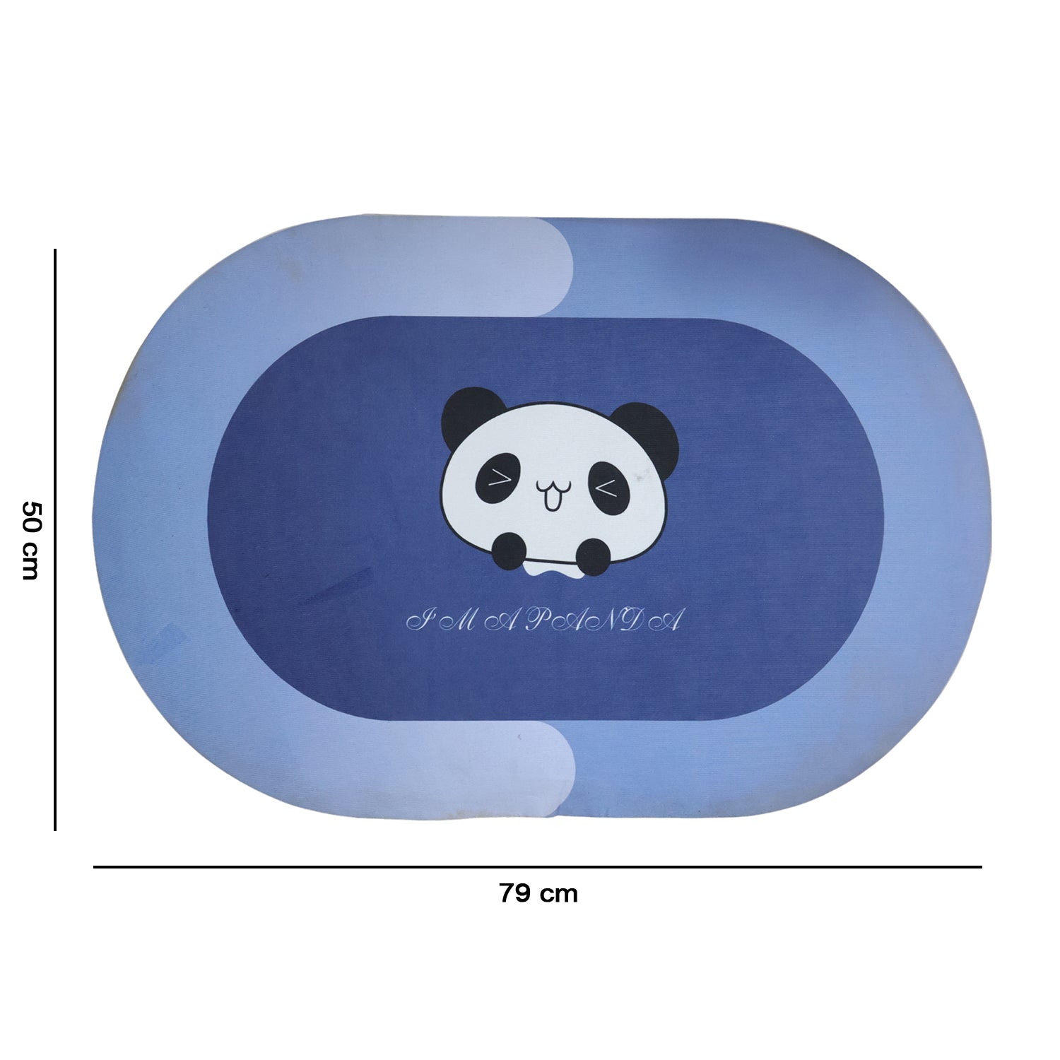 Premium Soft Anti Slip Bathroom Floor Mat (1 Pc 79x50 Cm)