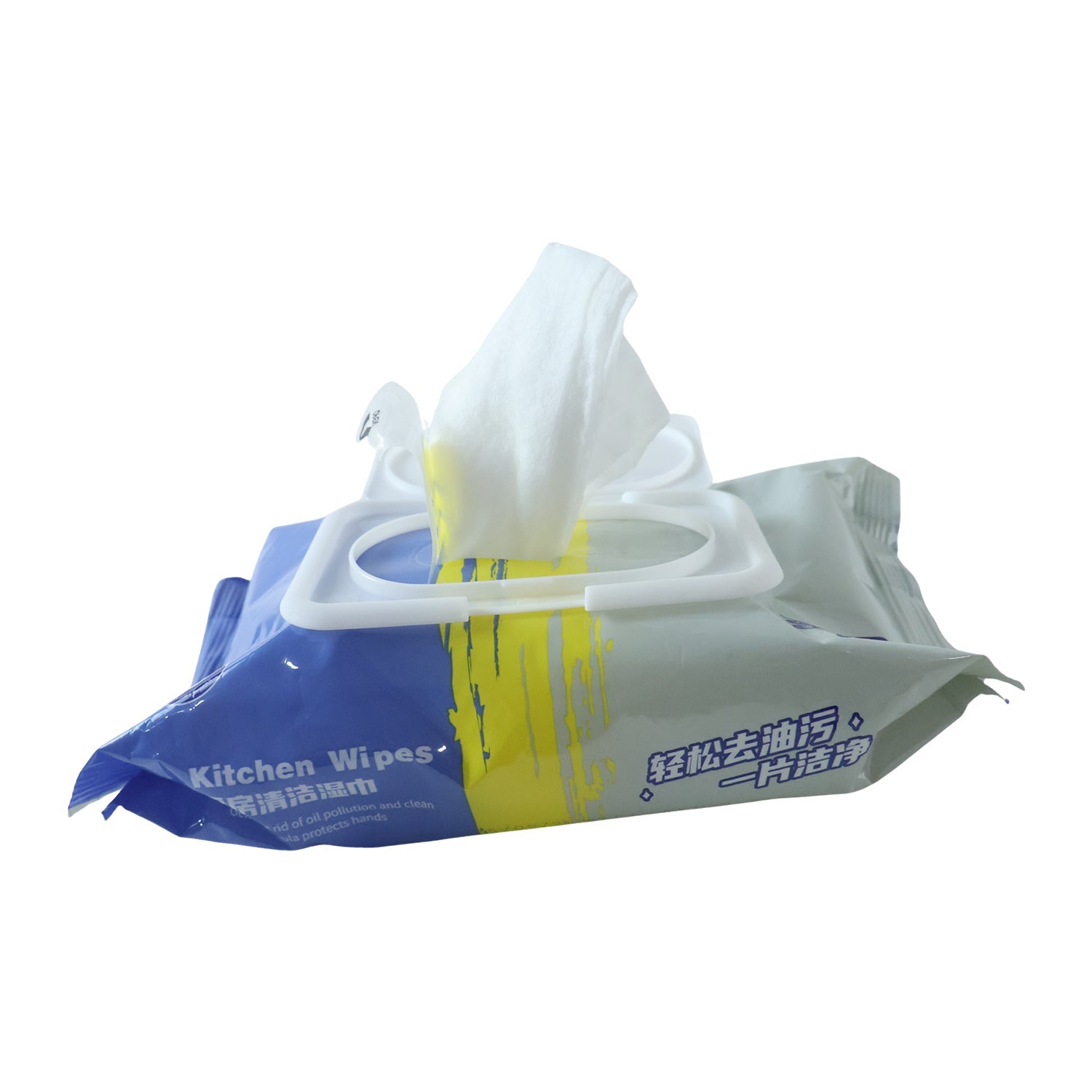 Kitchen Cleaning Wet Wipes For Oil And Grease Removal 80 Sheets Pack (1 Pc)