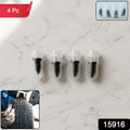 Car  Biketire Puncture Repair Nail Screw (4 Pc Black)