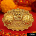 Ganesh Embossed Rolichawal Kumkum Chopra - (1 Pc)
