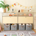 Foldable Cloth Storage Box With Handles (4728 Cm)