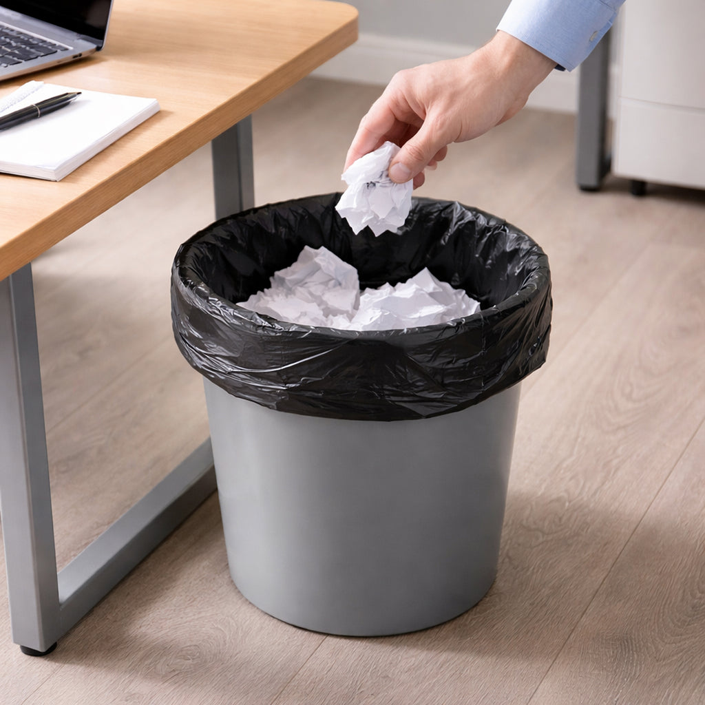 Heavy Duty Garbage Bags Roll (50 Bags 50x60 Cm)