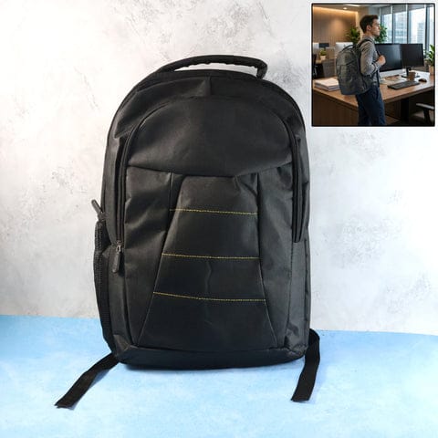 0276 Polyester Black Laptop Bag