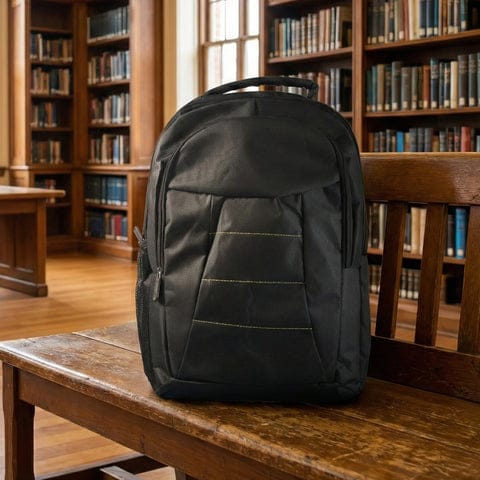 0276 Polyester Black Laptop Bag