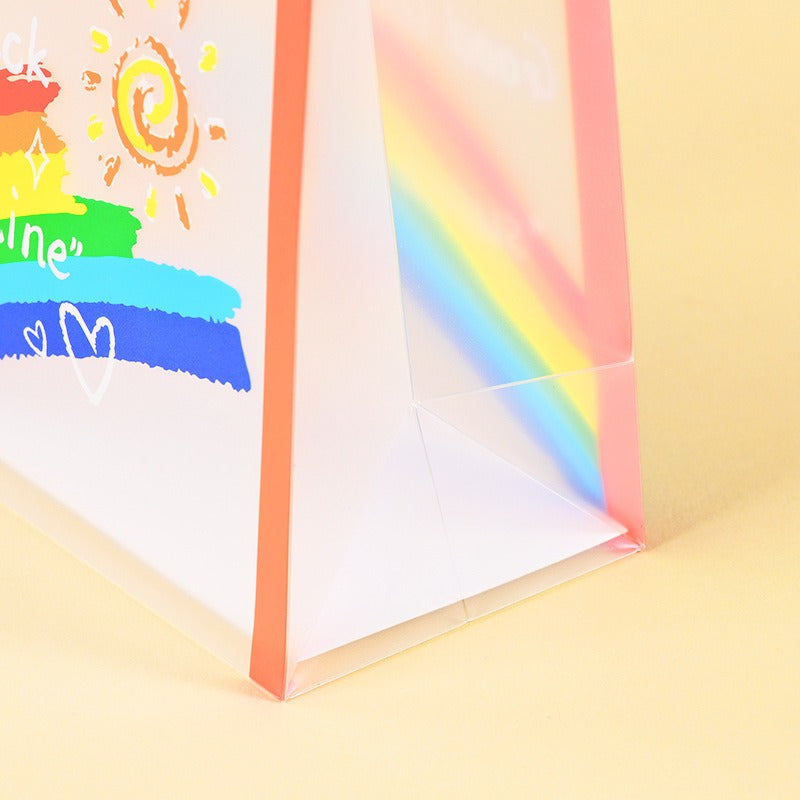 Birthday Theme PVC Gift Bag with Handle | Reusable Return Gift & Hamper Bag | 22×9×25 CM - Image 6
