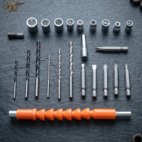 Cordless Drill Machine Tool Kit Set With Drill Bits