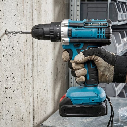 Cordless Drill Machine Tool Kit Set With Drill Bits