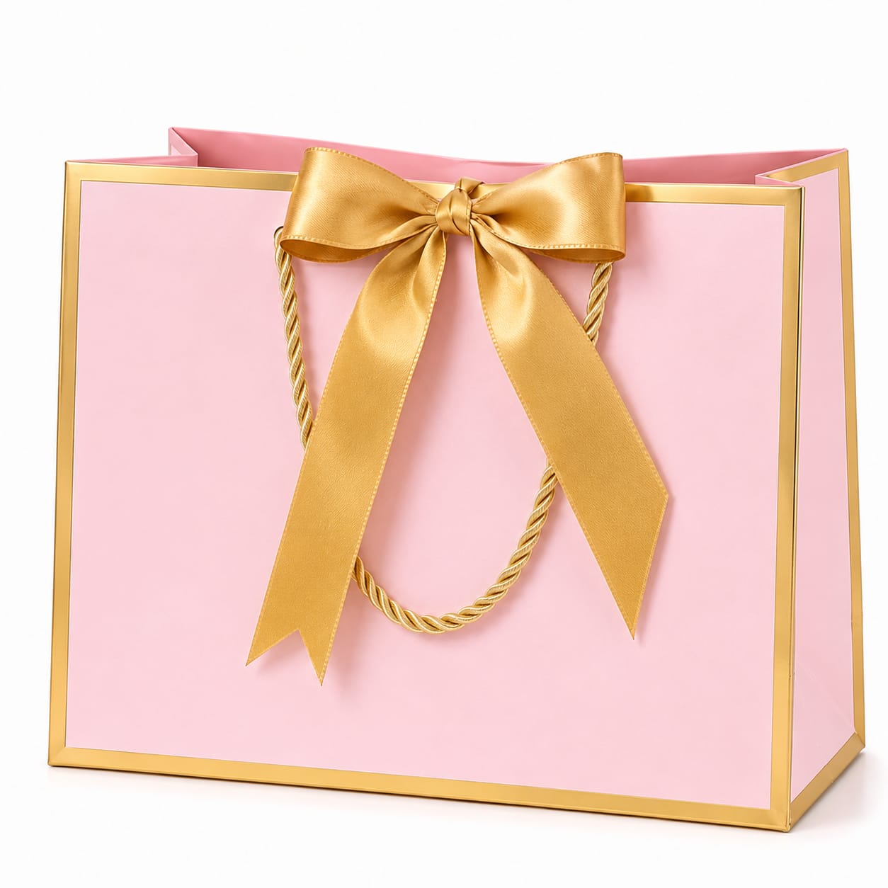 Luxury Gift Paper Bag with Satin Ribbon Bow & Rope Handle – Premium Return Gift Bag - Image 4