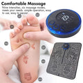 6931  Ems Foot Massager Electric Feet Massager Deep Kneading Circulation Foot Booster For Feet And Legs Muscle Stimulator Folding Portable Electric Massage Machine