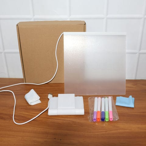 Illuminated Led Writing Board Set