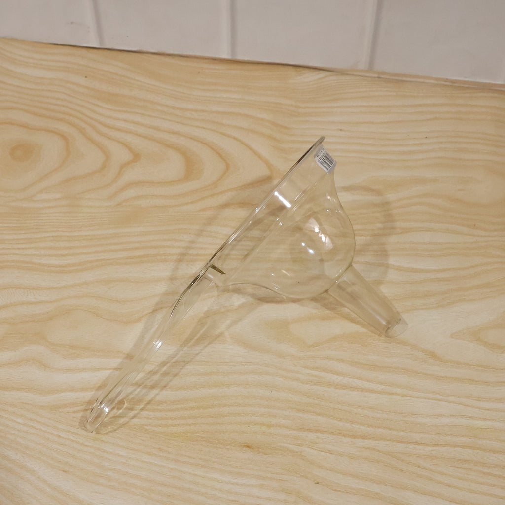 Transparent Spout Kitchen Funnel With Handle Wide Mouth Pouring Funnel (1 Pc)