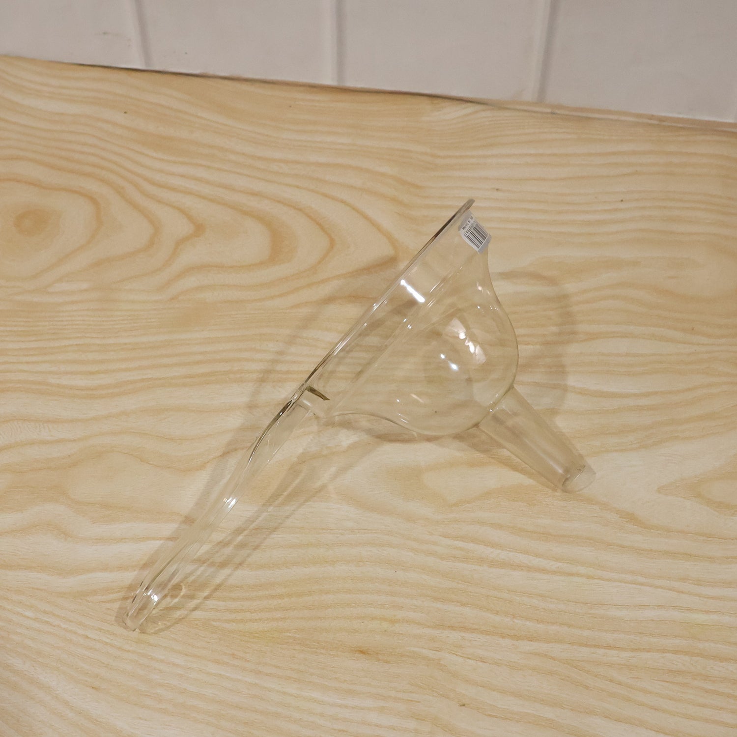 Transparent Spout Kitchen Funnel With Handle Wide Mouth Pouring Funnel (1 Pc)