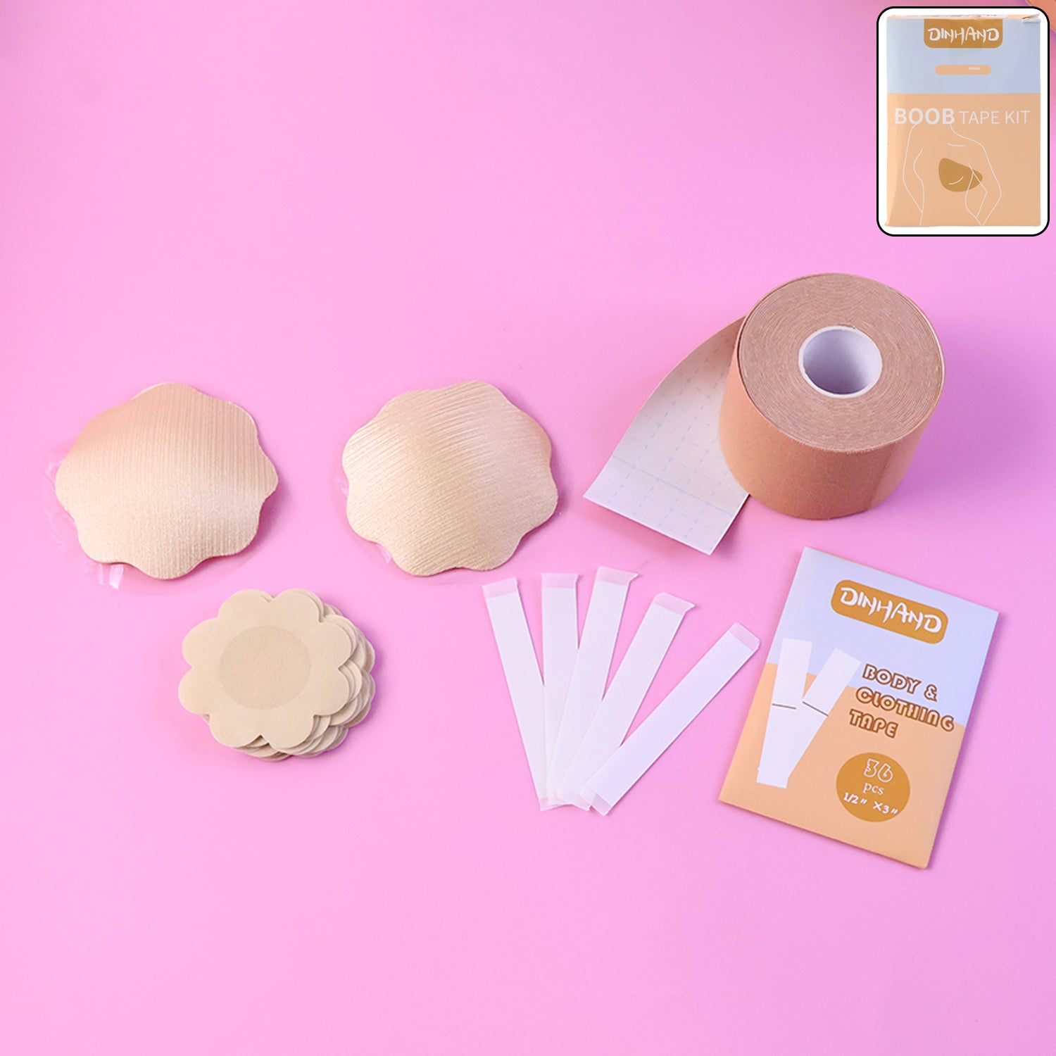 Premium Body  Clothing Tape Styling Kit