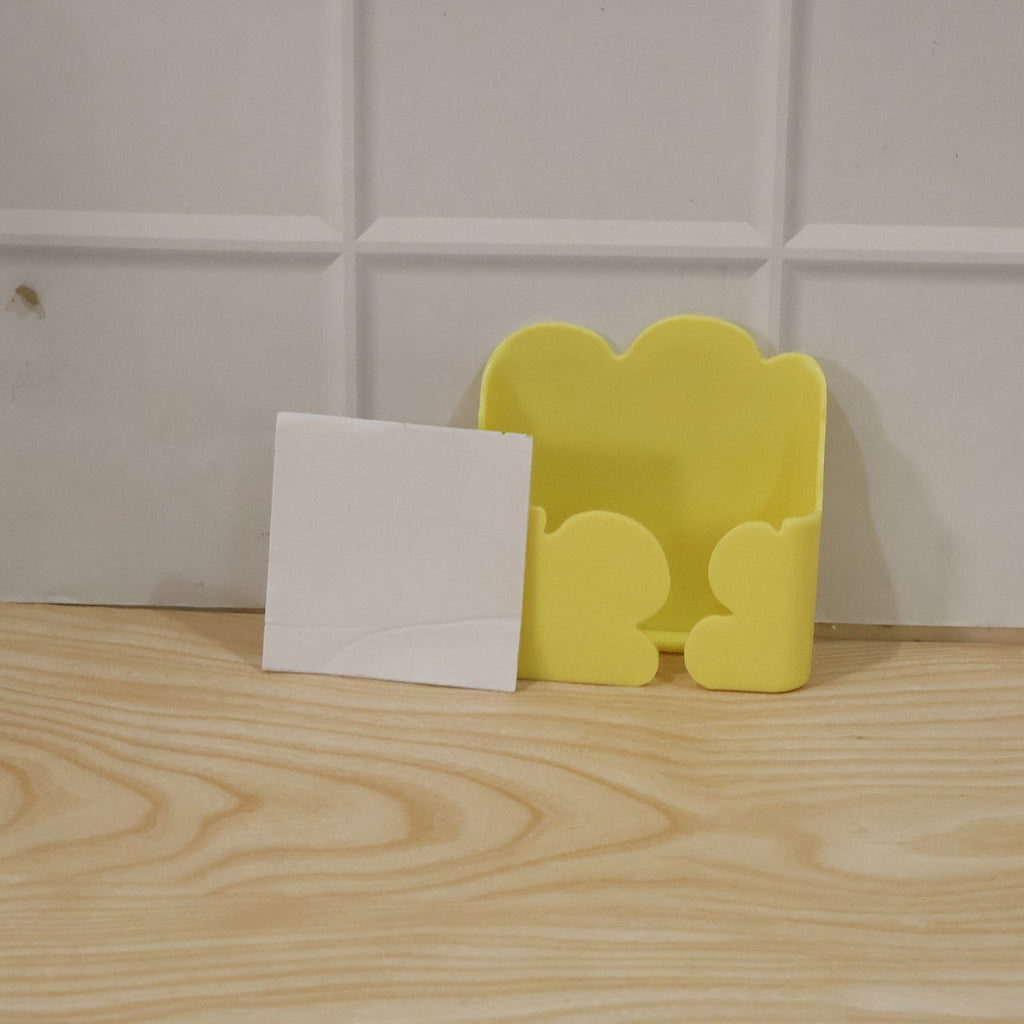 Wall Mount Mobile Phone Holder Self Adhesive Charging Stand For Home (1 Pc)