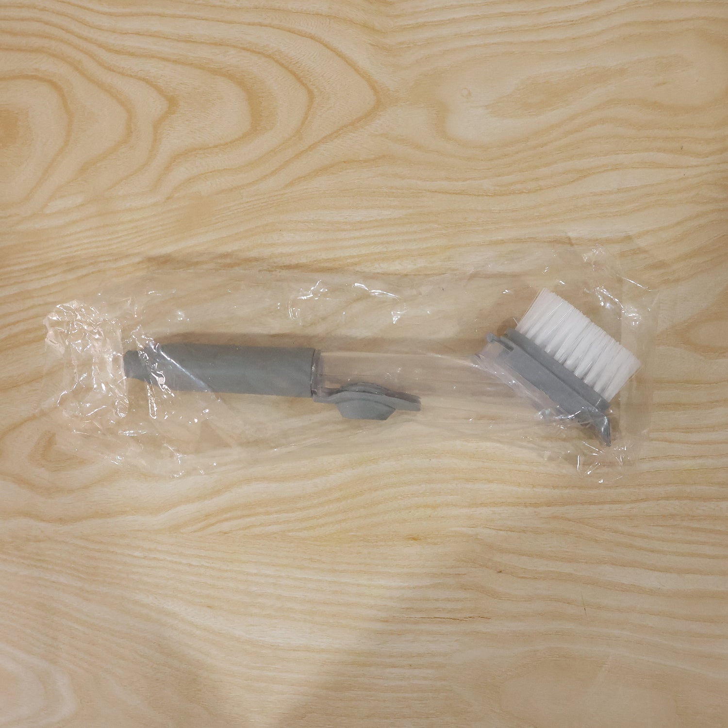 Soap Dispensing Dish Scrub Brush Refillable Kitchen Cleaning Brush (1 Pc)