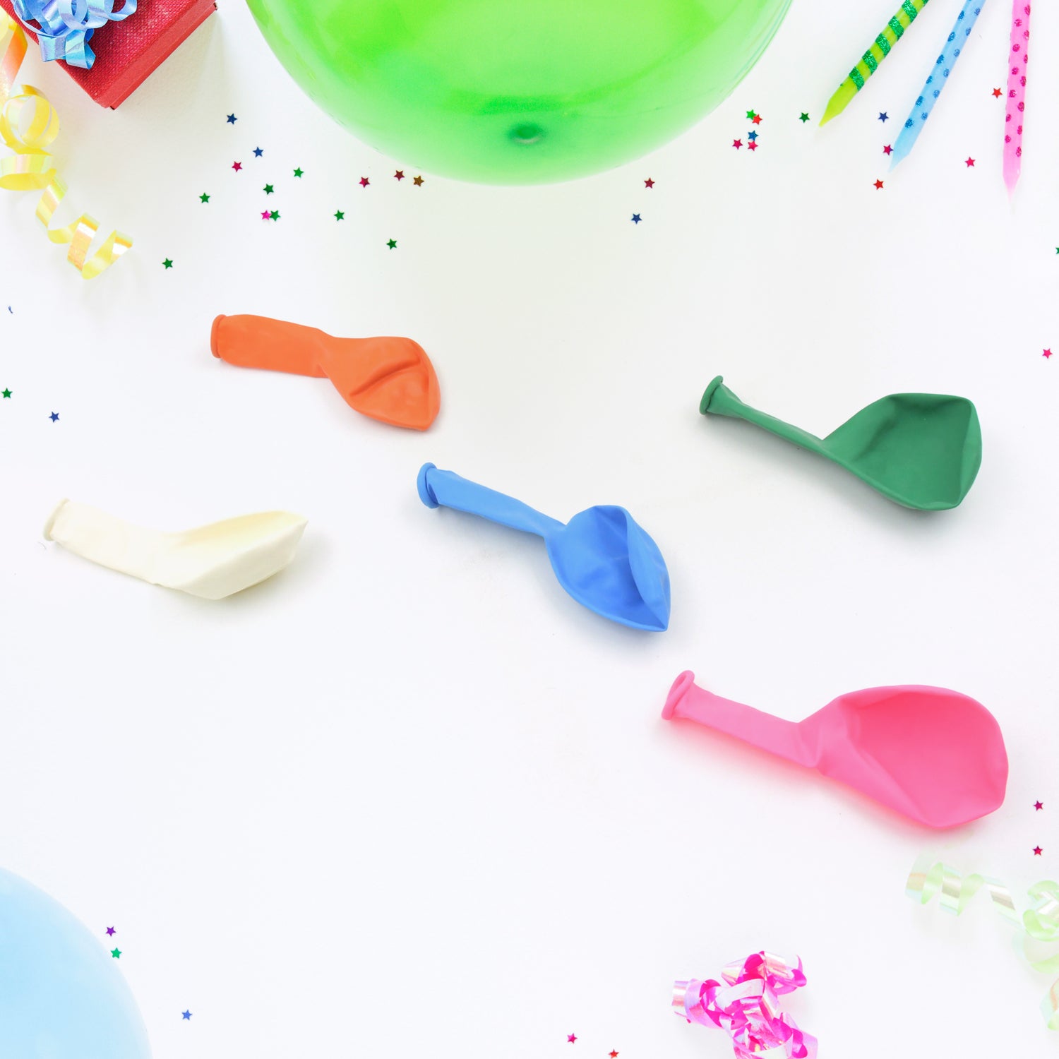 8898 Multicolor Balloons Kinds Of Latex Balloons For Birthdayanniversaryvalentinesweddingengagement Party Decoration Birthday Decoration Items For Kids Multicolor (24 Pcs Set)