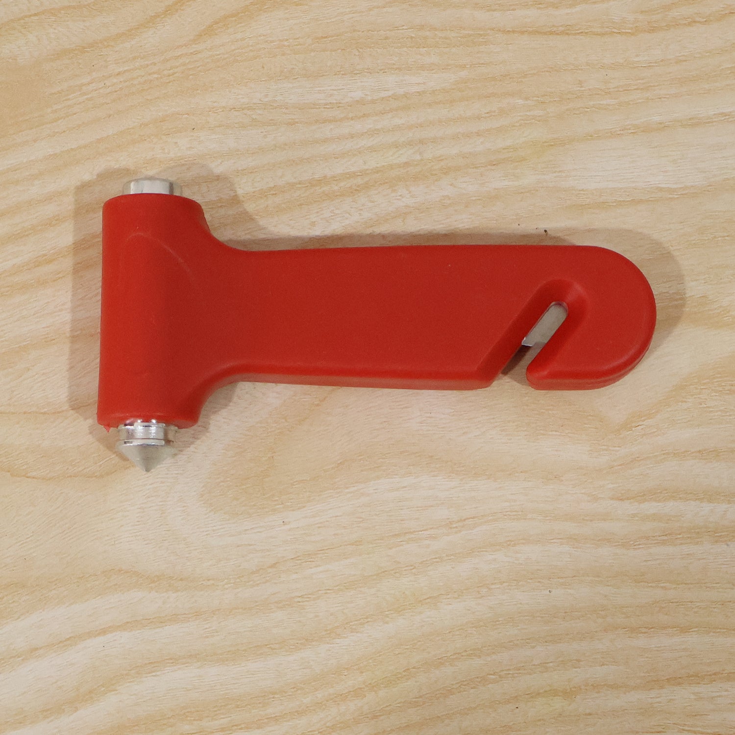 2 In 1 Car Safety Hammer Emergency Window Breaker And Seatbelt Cutter (1 Pc)