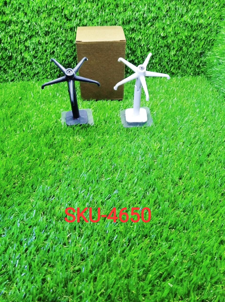 360Â° rotatable hooks for hanging, brown box, pack of 2