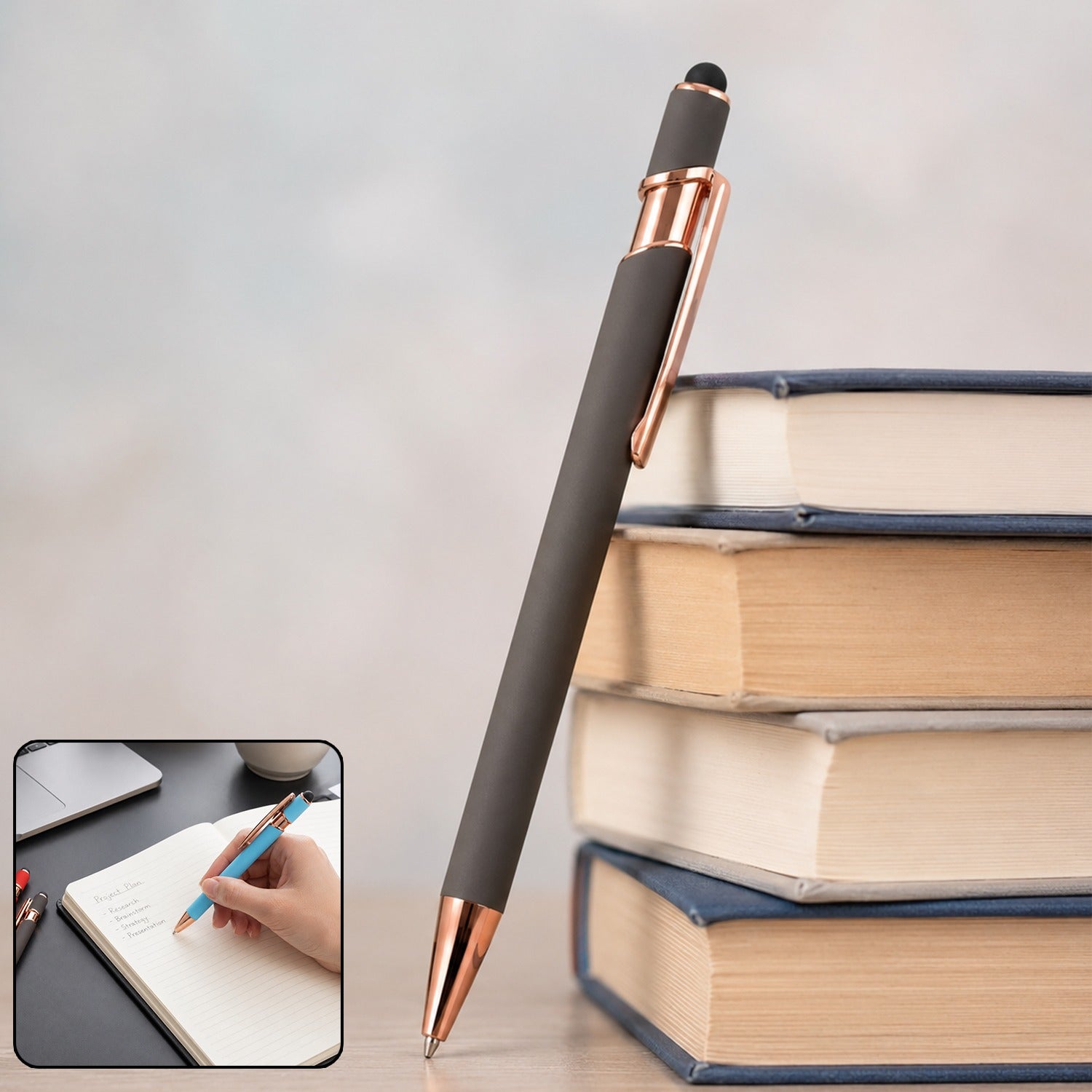 Mix Color Writing Ball Pen Smooth Ballpoint Pen For School Office Home (1 Pc)