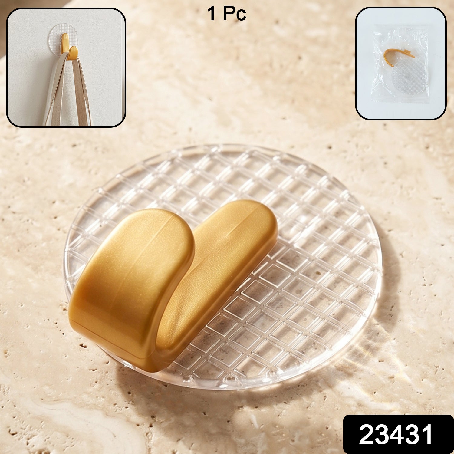 Premium Self Adhesive Wall Hook (1 Pc)