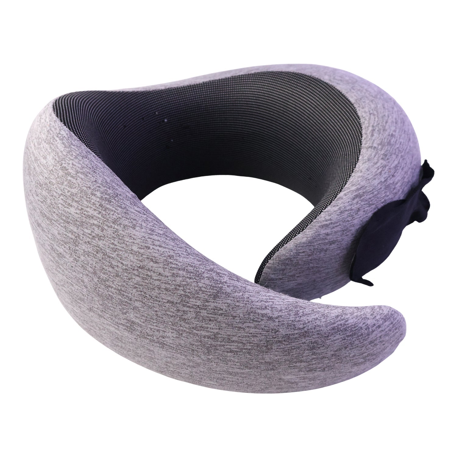 Soft Travel Neck Pillow Memory Foam U-shaped Support Pillow For Flights (1 Pc)