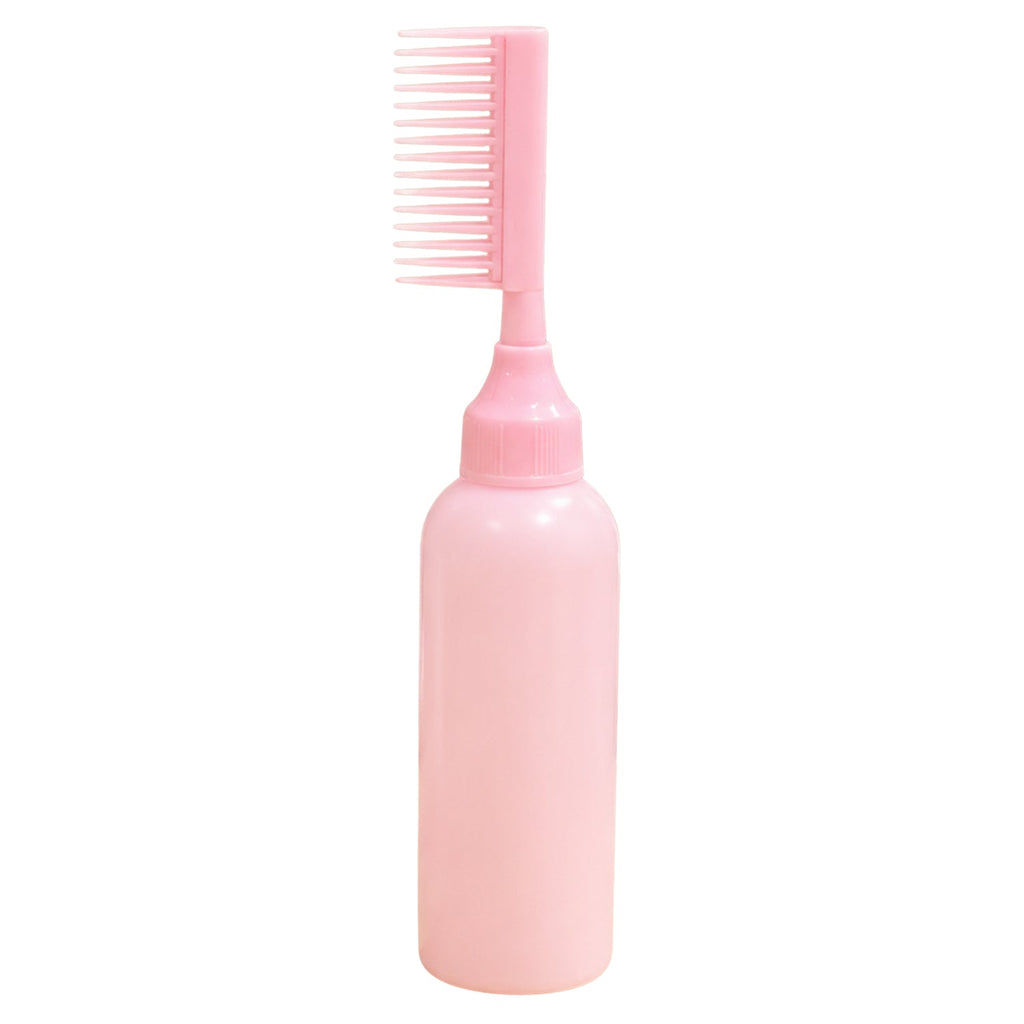 2 In 1 Hair Oil Applicator Bottle With Scalp Comb For Root Care (1 Pc)
