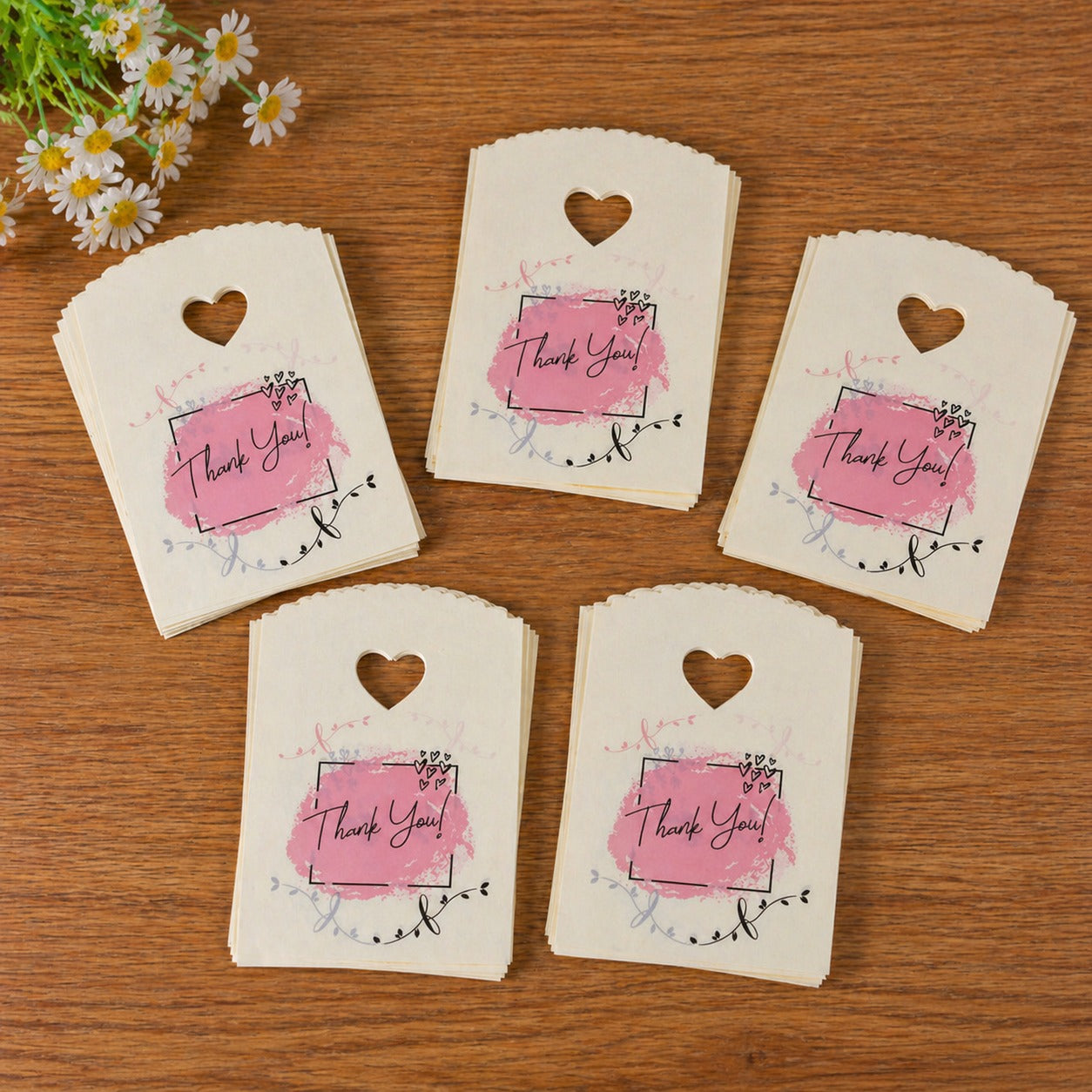 Printed Korean Gift Pouch (19 x 14 cm) | Cute Designer Packaging Bags for Chocolates, Return Gifts & Small Hampers | Assorted Designs Available - Image 5