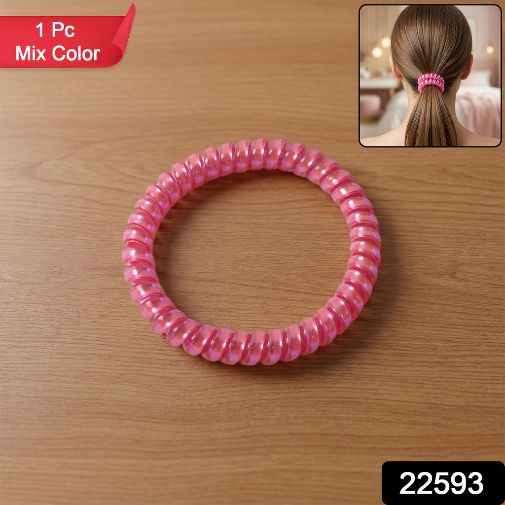 Telephone Wire Hair Band (1 Pc Mix Color)