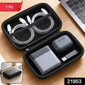 Multipurpose Hard Shell Travel Zipper Case (1 Pc Only Case Included)