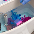 Bathroom Toilet Bowl Cleaning Block Dual Colour Flush Tank Cleaner (1 Pc)