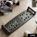 Multifunction Foldable Push Up Board Home Gym Muscle Training Equipment (1 Pc)