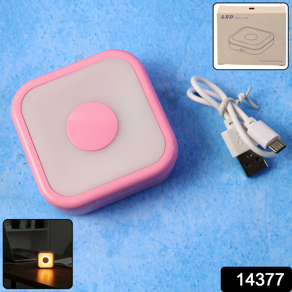 Portable Usb-powered Touch Sensor Led Night Lamp (1 Pc)