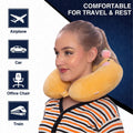 U-shaped Travel Neck Pillow Cute Capybara Soft Plush Pillow For Kids (1 Pc)