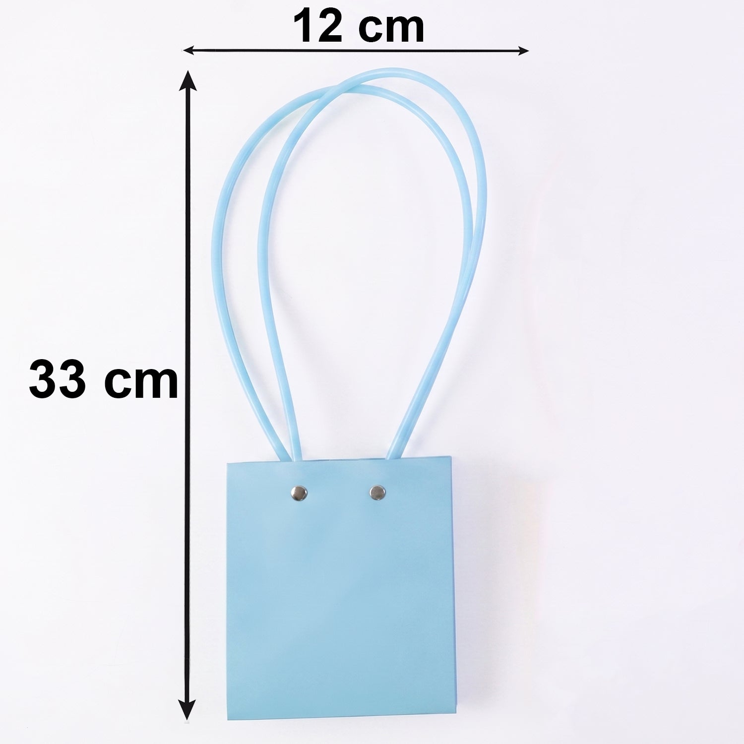 Stylish Foldable Flower Packaging Bag With Handle For Bouquet And Gifting (1 Pc)
