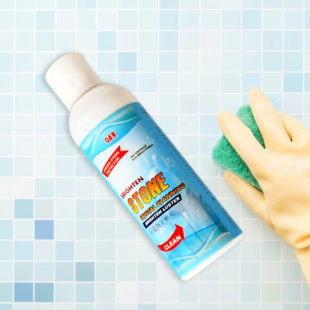 17667 Stone Stain Remover Cleaner Stone Crystal Plating Agent Marble Stone Cleaner Polishes Crystal Plating For Kitchen Patio Backyard Marble Cleaner And Polish (75 Ml Approx  1 Pc)