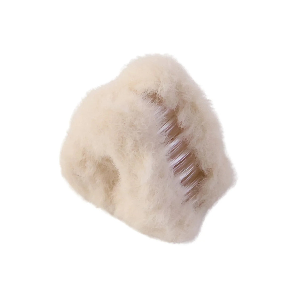 Hair Claw Clips Plastic Fluffy Hair Claw Hair (1 Pc)